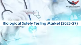Biological Safety Testing Market Size, Scope and Forecast to 2029