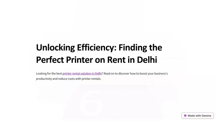 unlocking efficiency finding the perfect printer