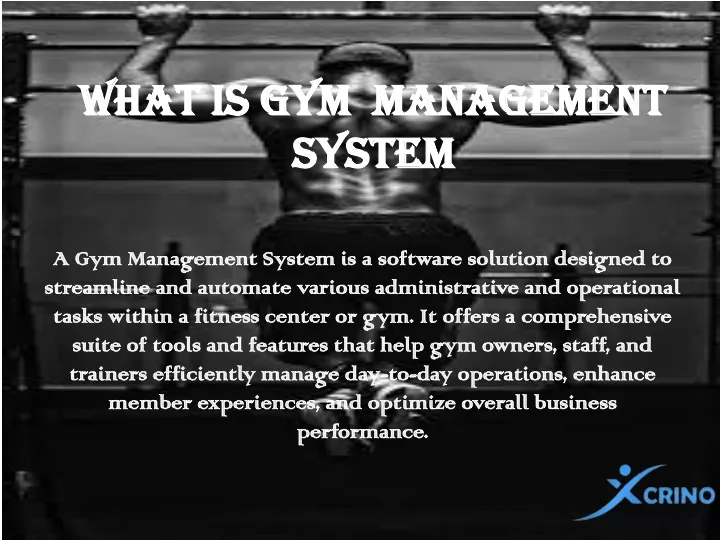 what is gym management system