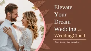 Exquisite Wedding and Event Planning Services by The WeddingCloud