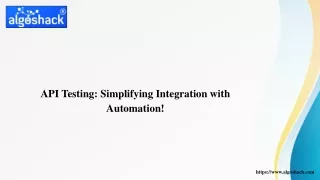 api testing simplifying integration with