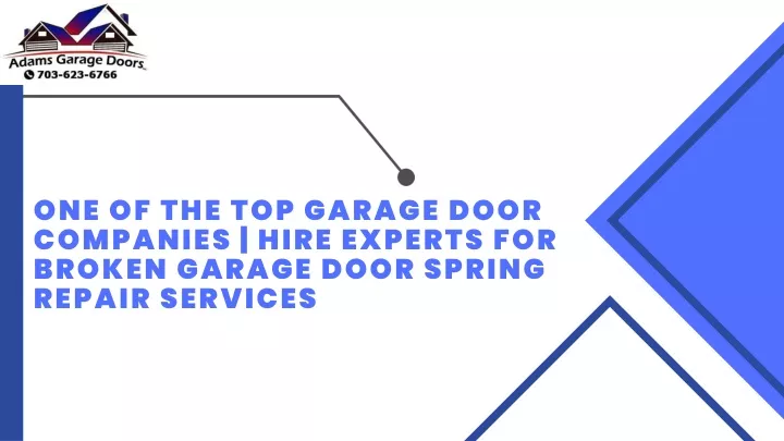 one of the top garage door companies hire experts