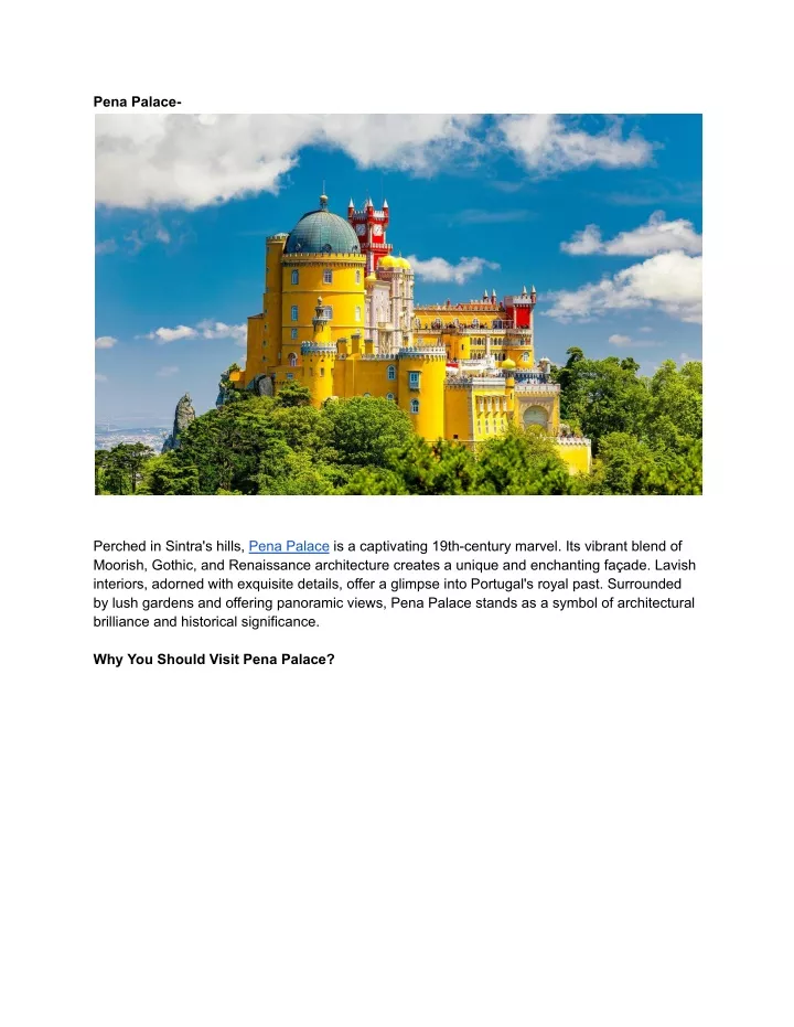 pena palace