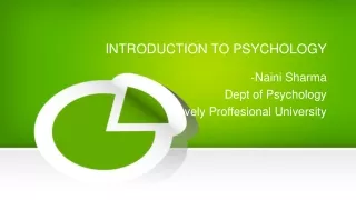 Introduction to psy- pure & applied