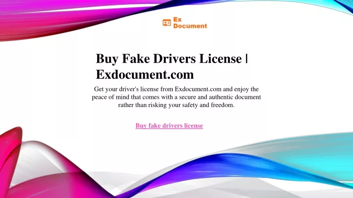 buy fake drivers license exdocument com