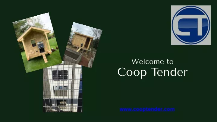 welcome to coop tender
