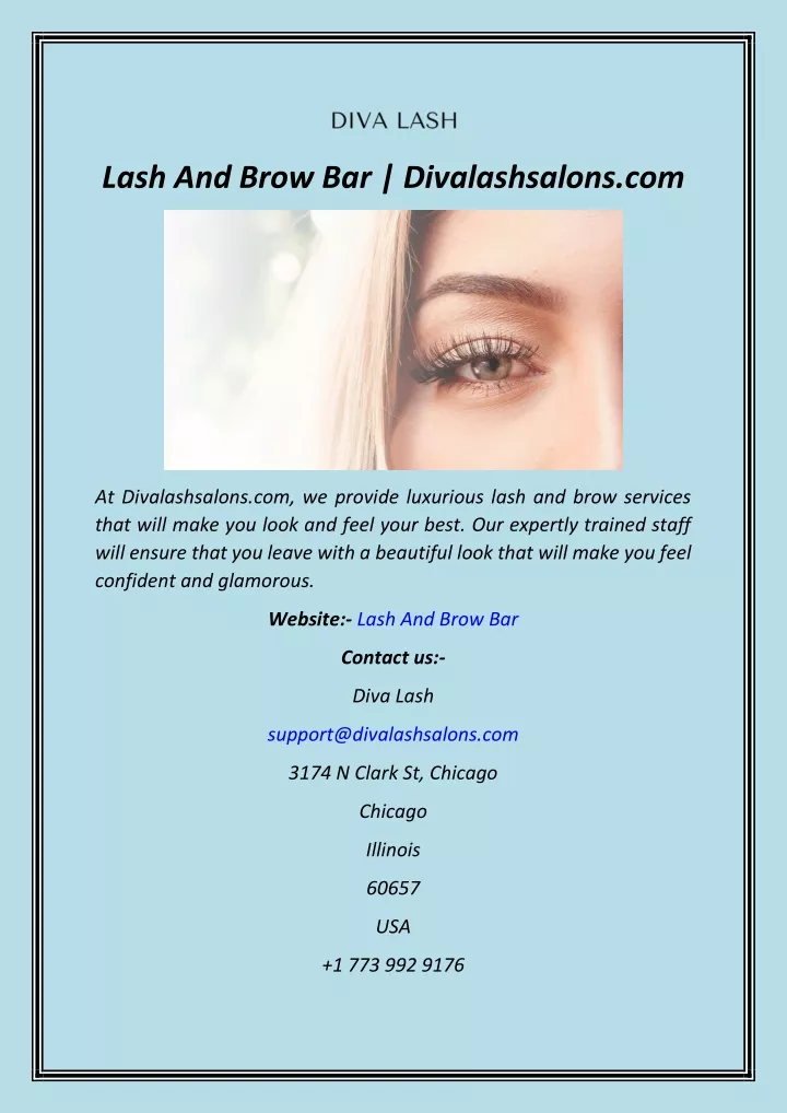 lash and brow bar divalashsalons com