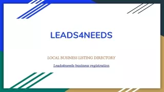 LEADS4NEEDS GYM