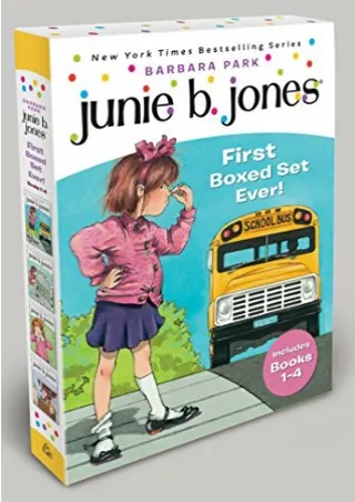 $PDF$/READ/DOWNLOAD Junie B. Jones's First Boxed Set Ever! (Books 1-4)