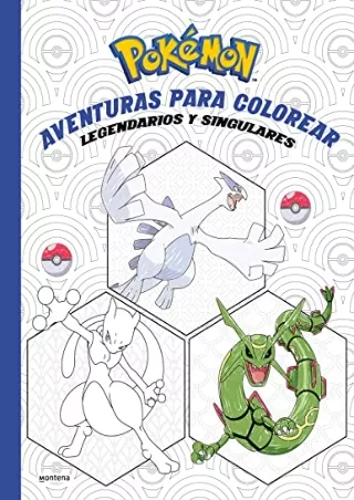 PDF/READ Pokémon. Aventuras para colorear: legendarios y singulares / Pokémon Coloring