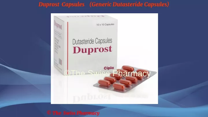 duprost capsules generic dutasteride capsules