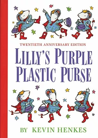 [PDF READ ONLINE] Lilly's Purple Plastic Purse
