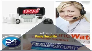 Feale Security For Best Quality Home Alarms Installation Service