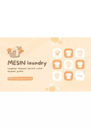 Mesin laundry termurah