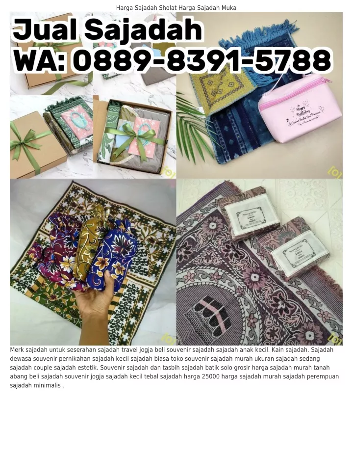 harga sajadah sholat harga sajadah muka