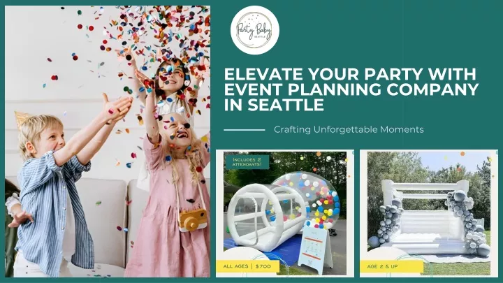 elevate your party with event planning company