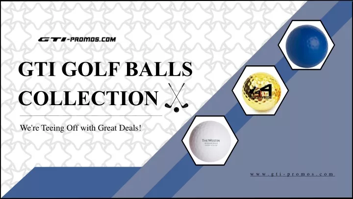 gti golf balls collection