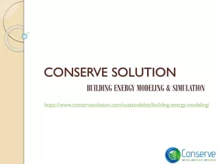 Building Energy Modelling Services | eQuest Energy Simulation Consultant | Conse