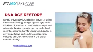 DNA Age Restore | Eon-MD-Skincare