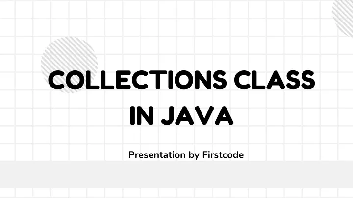 collections class in java