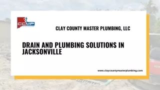 Get the Best & Affordable Drain and Plumbing Solutions in Jacksonville