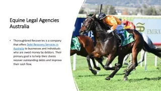 Equine Legal Agencies Australia