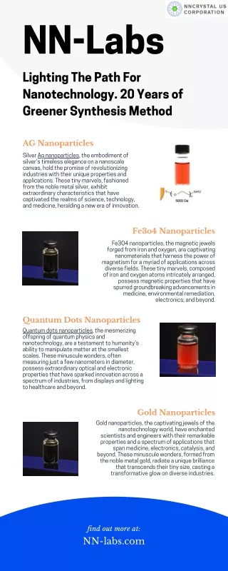 NN-Labs (Lighting The Path For Nanotechnology)