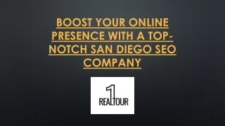 boost your online presence with a top notch san diego seo company