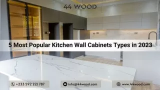 5 Most Popular Kitchen Wall Cabinets Types in 2023 August_2023