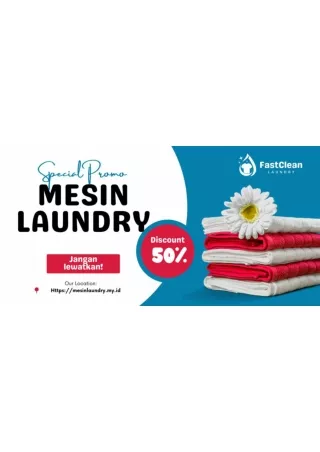 Mesin laundry termurah