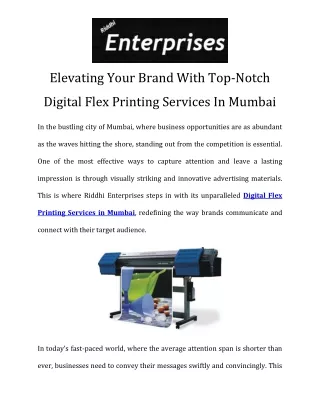 elevating your brand with top notch