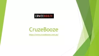 Liquor Delivery Melbourne | Cruzebooze.com.au