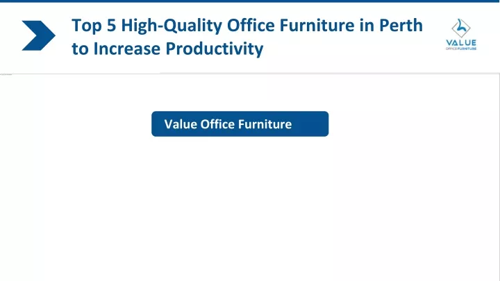 top 5 high quality office furniture in perth