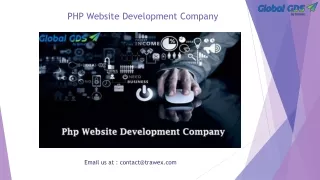 php website development company