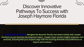 Discover innovative pathways to success