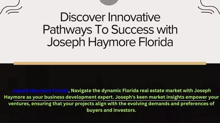 discover innovative pathways to success with
