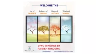 UPVC WINDOWS BY HAiMiSH WINDOWS.