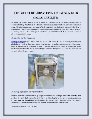 The_Impact_of_Vibration_Machines_on_Bulk_Solids_Handling