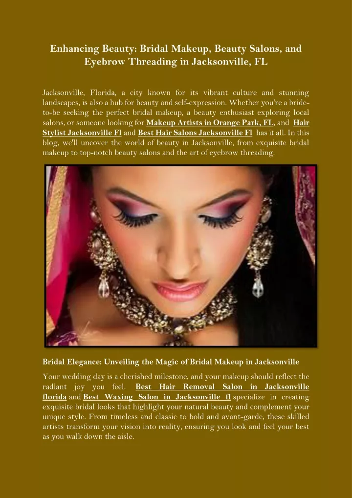 enhancing beauty bridal makeup beauty salons