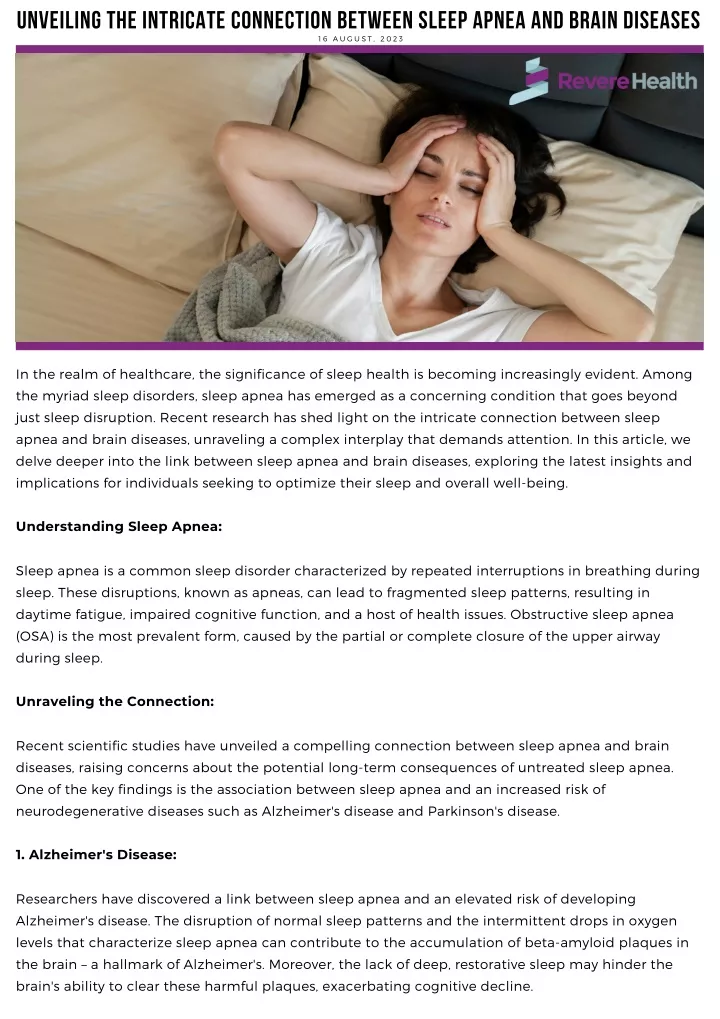 unveiling the intricate connection between sleep
