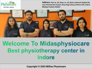copyright 2023 midas physiocare