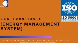 Internal Auditor Training ISO 50001 2015 Energy Management System