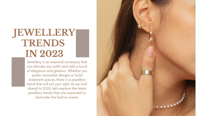 jewellery trends in 2023 jewellery