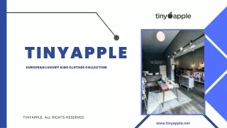 Luxury Kids Clothes Collection - Tinyapple
