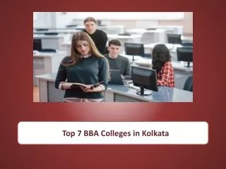 Top 7 BBA Colleges in Kolkata