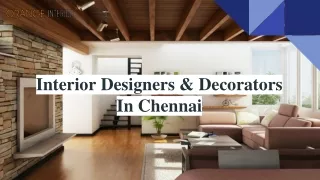 Best Interior decorators and Interior Designers In Chennai  - Orange interior
