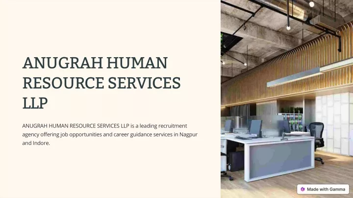 anugrah human resource services llp