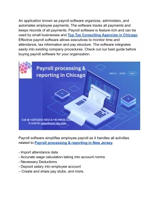 an application known as payroll software