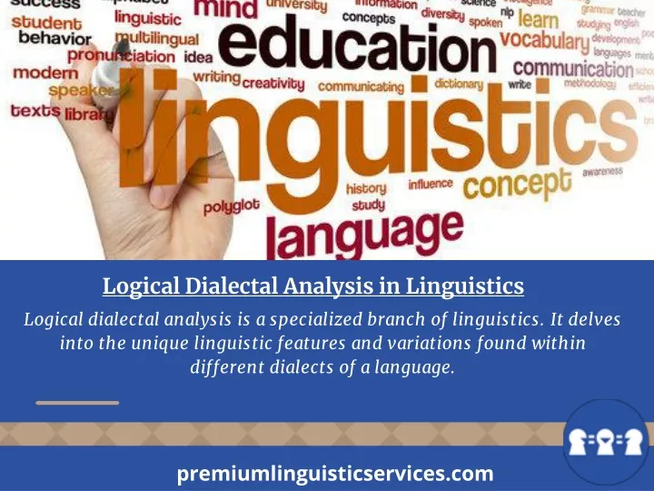 logical dialectal analysis in linguistics