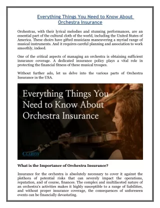 everything things you need to know about